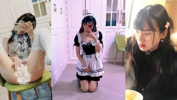 湖州师范大三【马秋雪】被渣男玩坏后翻车，丝袜制服炮机自慰现场渣男还无情曝光
